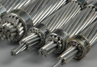Secondary galvanized steel wire strand for ACSR power cables