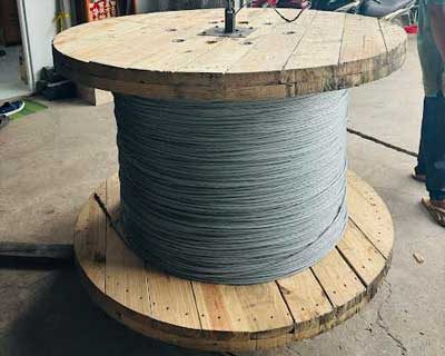 Galvanized steel wire strand 7x1 for ACSR conductors