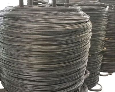 Second choice galvanized baling wire coils