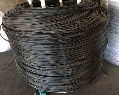 Second choice black annealed wire on spools