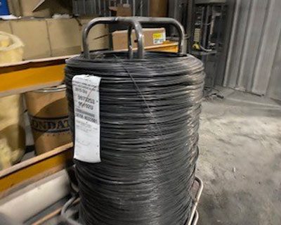 Secondary bright basic low carbon steel wire coils