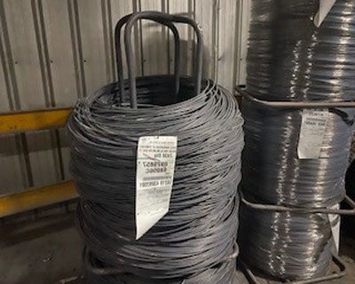 Secondary oil tempered steel wire coils for spring manufacturing