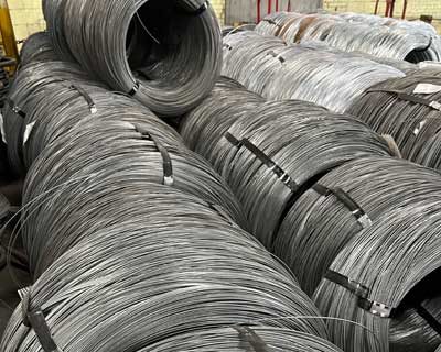 Second choice Galfan zinc-aluminum coated wire