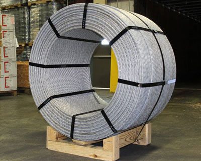 Secondary PC steel wire strand 7x1 from North American mills